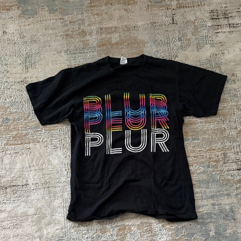 PLUR Rave Tee - Picture 2 of 4